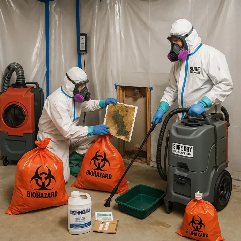 Contaminated Water Handling Protocols process in Guerneville, CA